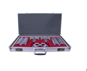 Cajas de prueba por 158 lentes