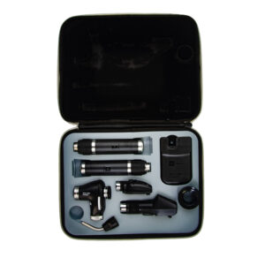 equipo de optometria, estuche de diagnostico