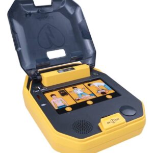 Desfibrilador Externo Automático (DEA) es un dispositivo médico portátil diseñado para diagnosticar y tratar paros cardíacos repentinos mediante una descarga eléctrica que restablece el ritmo normal del corazón. Su diseño permite que personas sin formación médica avanzada puedan usarlo en situaciones de emergencia.