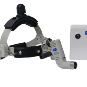 El fotóforo Zumax HL8000 es una lámpara frontal LED inalámbrica diseñada para aplicaciones médicas y odontológicas que proporciona una iluminación brillante y sin sombras.