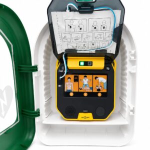 Gabinete plastico ABS para desfibrilador DEA